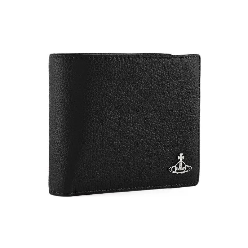 Vivienne Westwood Calfskin Wallet Men's Black-1