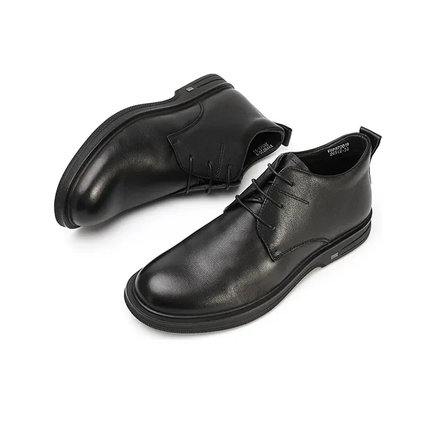 VICKI BROWN Jeans Dress Shoes Men Low Top Black-1