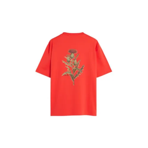 Lanvin SS23 BOTANICA T-Shirts Unisex Red