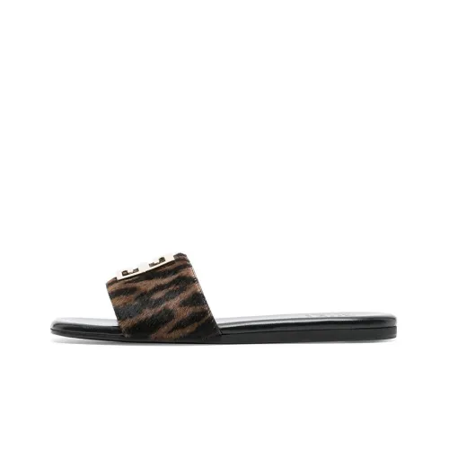 Givenchy Women's 4G Flat Sandal 'Leopard'