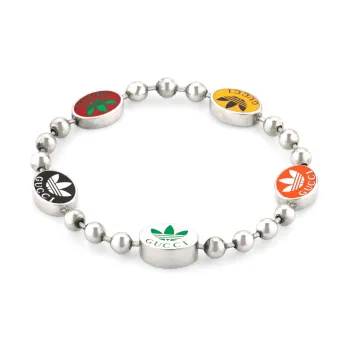 GUCCI X Adidas Trefoil Boule Bracelet
