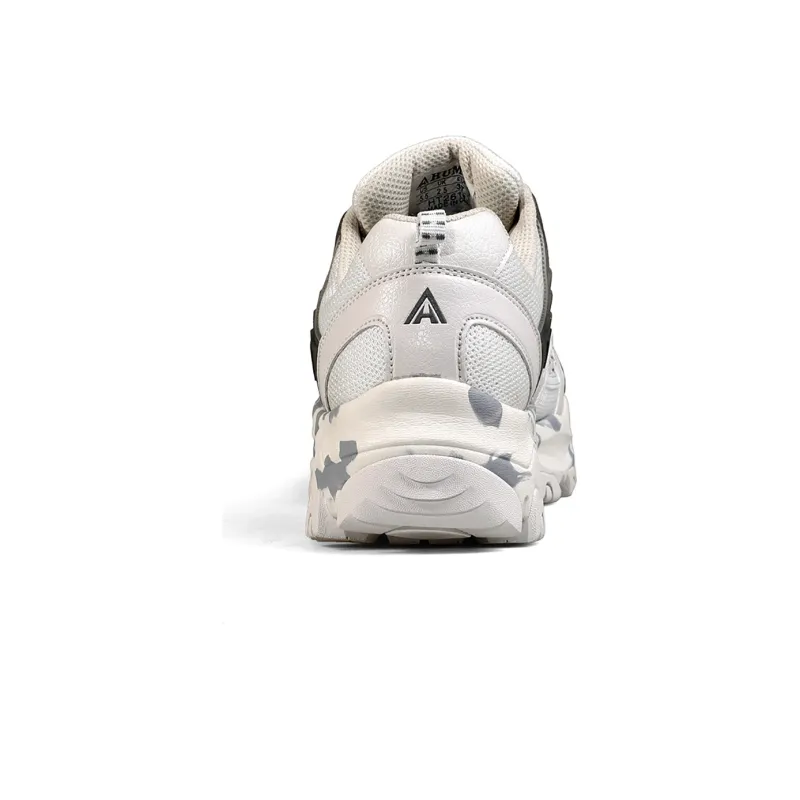 HUMTTO Shock Absorbers With Slip Resistant And Abrasion Resistant Properties Low Top Outdoor Shoes Women's White-3