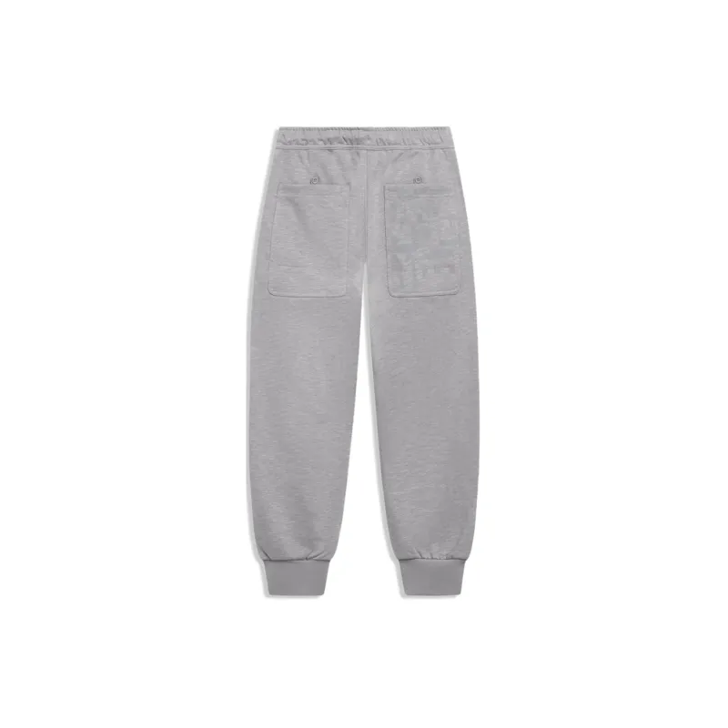 LiNing Knitted Sweatpants Men Frost Gray-1