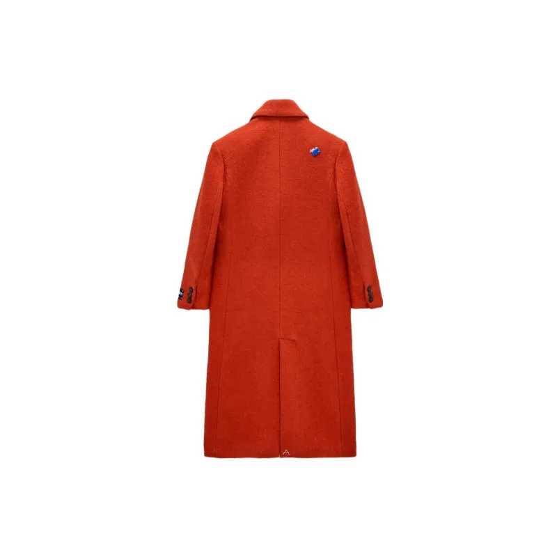 Zara X ADER ERROR ADER ERROR X Zara Coats Unisex Orange-1