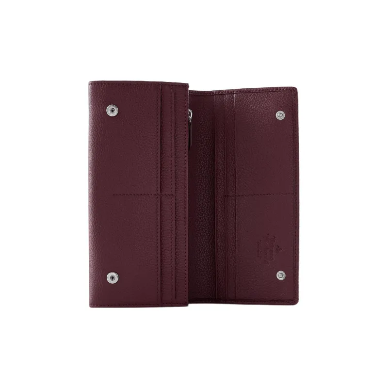 Vivienne Westwood Leather Card Holder Women's Burgundy-2