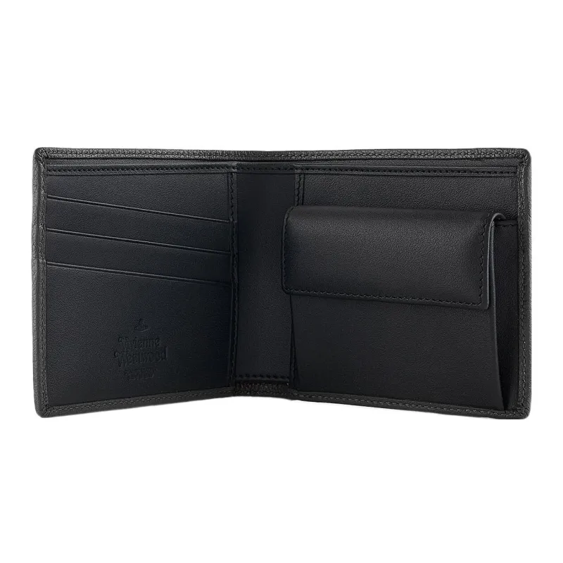 Vivienne Westwood Calfskin Wallet Men's Black-2