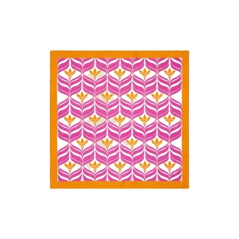 Adidas X GUCCI Silk Scarves Women's Purple/Orange