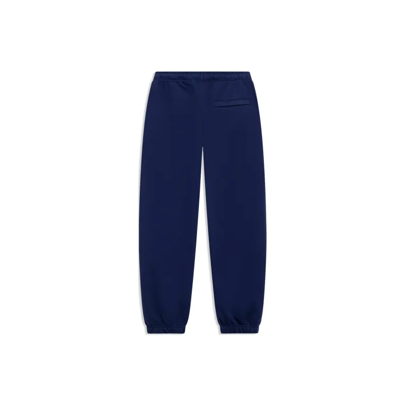 LiNing Knitted Sweatpants Unisex Dark Ship Blue-1