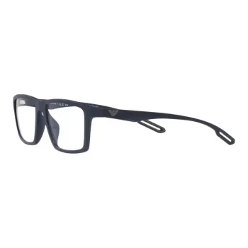 EMPORIO ARMANI Square frame Clip on Sunglasses