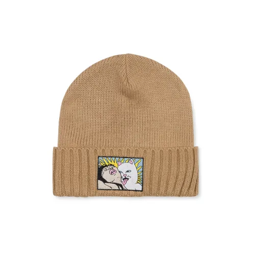 RIPNDIP Beanies Unisex Khaki