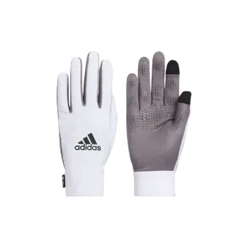 Adidas Polyester Gloves Unisex White