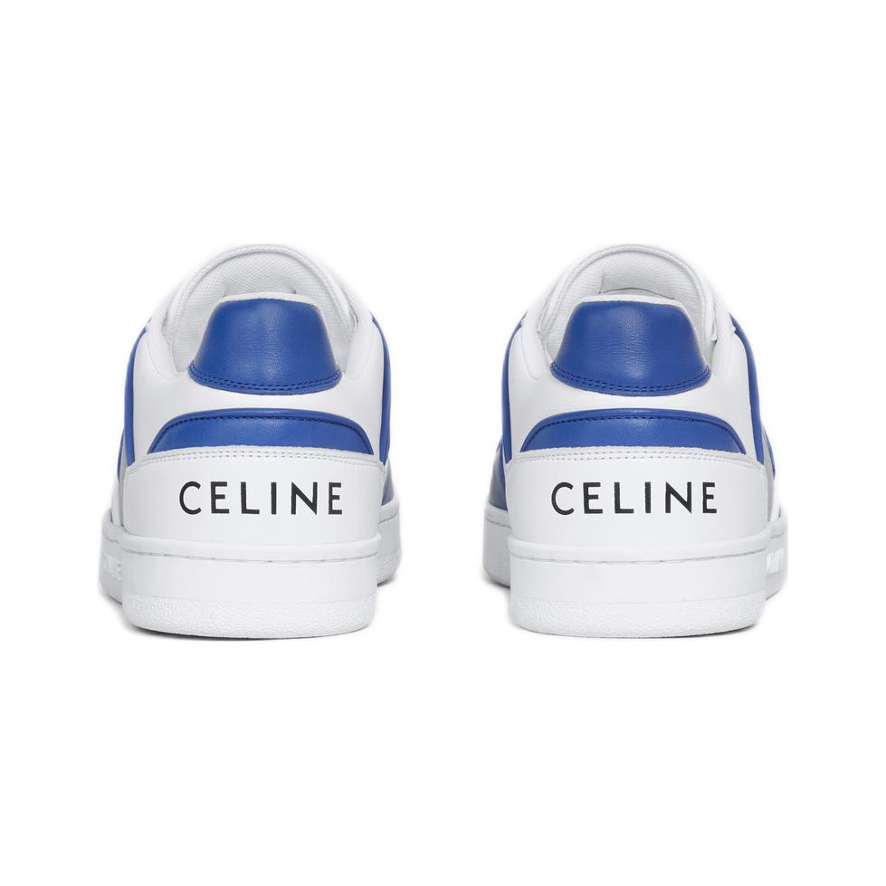 CELINE CT-04 Low Lace Up Sneaker 'Optic White Blue' - POIZON