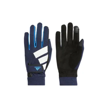Adidas Polyester Polyurethane Sports Gloves Men's Blue
