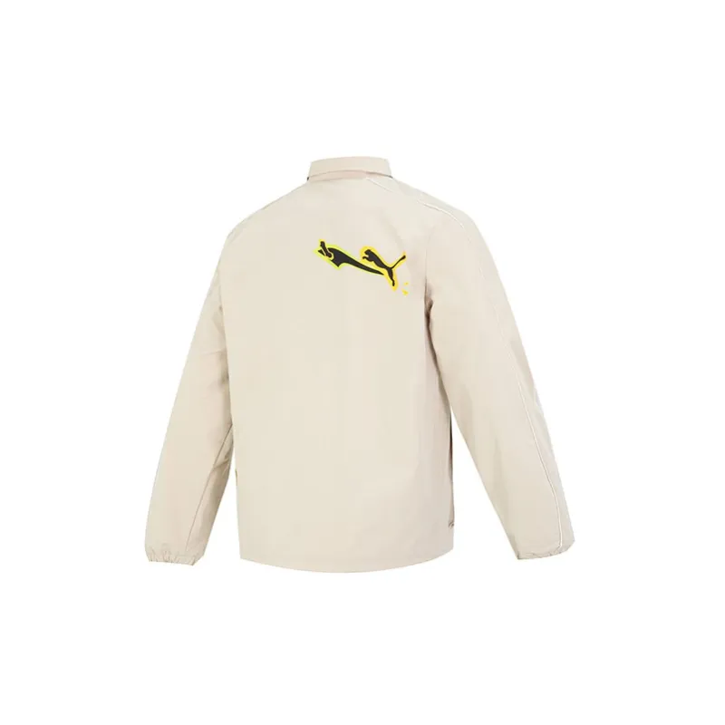 PUMA Classics Street Sport Woven Jacket Men's Ecru-1