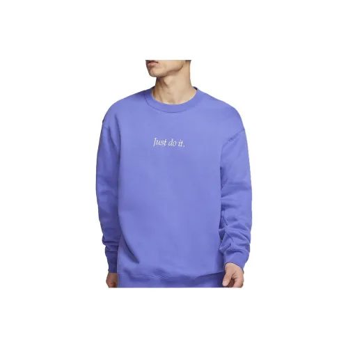 Nike Sweatshirts Men Blue Purple