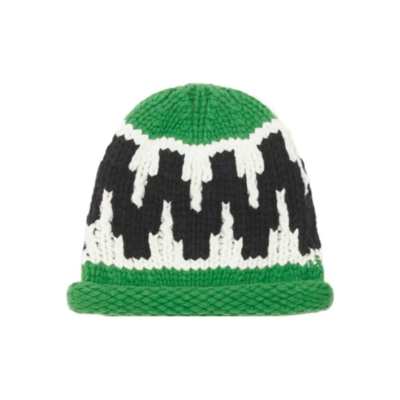 KENZO Beanies Unisex Green-0