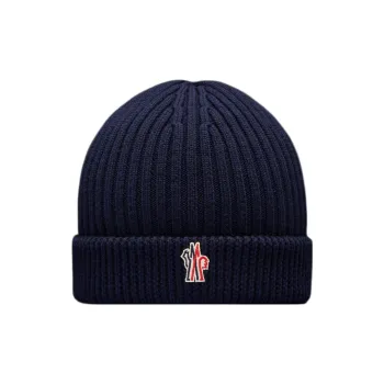 Moncler Beanies Men Dark Blue