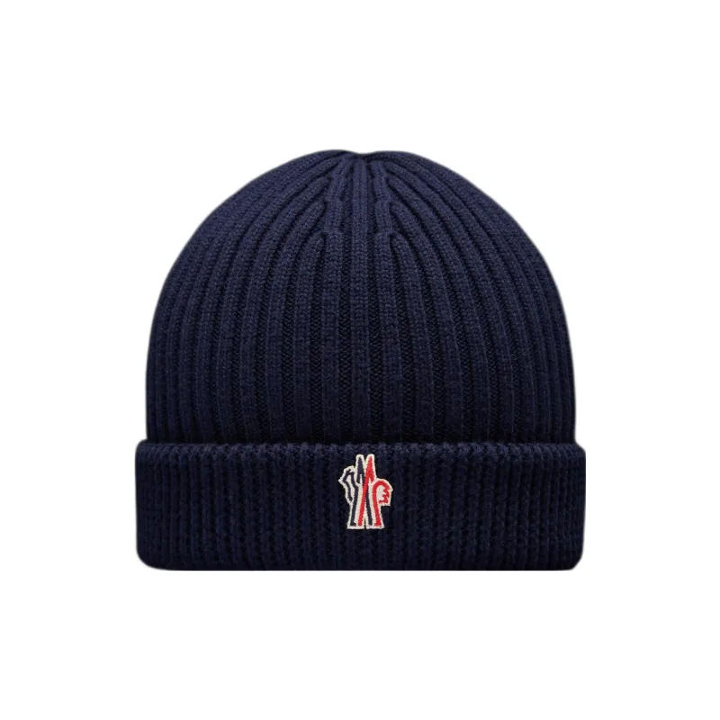 Moncler Beanies Men Dark Blue-0