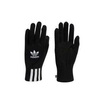 Adidas Originals Recycled Polyester Sports Gloves Unisex Black
