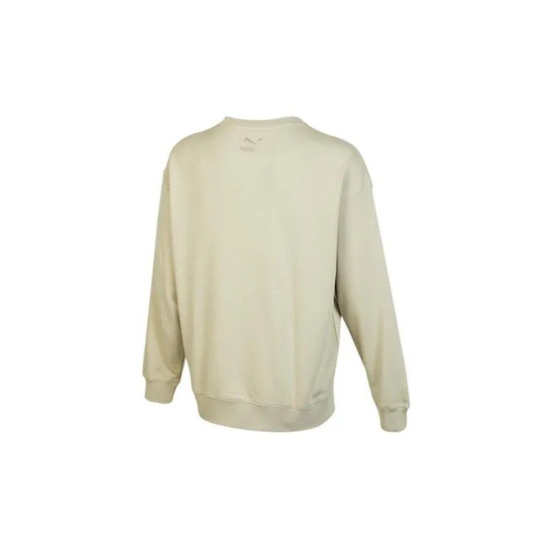 PUMA Sweatshirts Unisex Beige-1