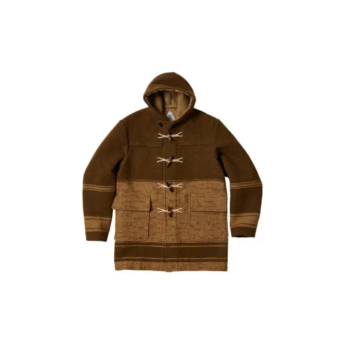 PALACE X C.P. Company Duffel Jacket Rubber Wool 