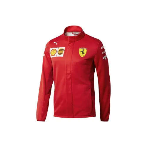 PUMA Scuderia Ferrari Jackets Men Red