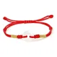 Peaceful Buckle Red String