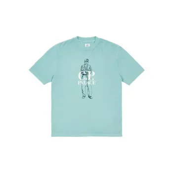 PALACE C.P. Company Logo T Shirt