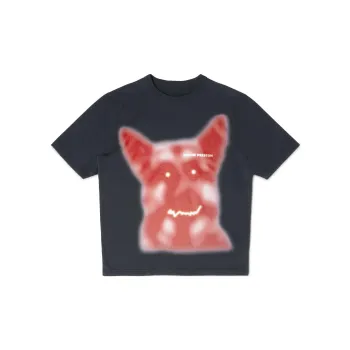 HERON PRESTON Beware Of Dog Crewneck T Shirt