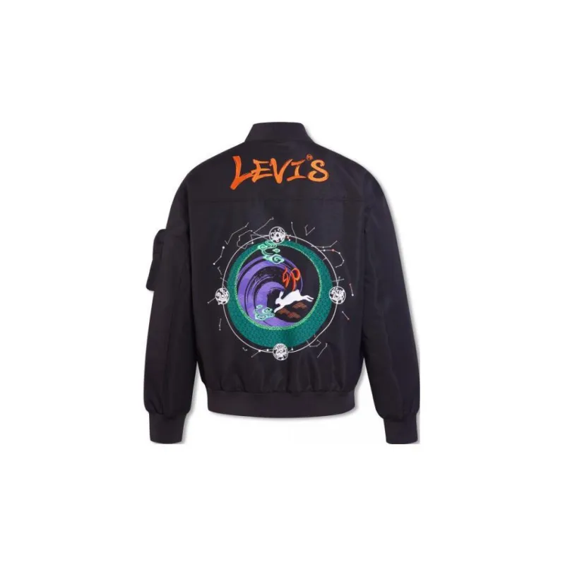 Levis Puffer Jackets Men Black-1