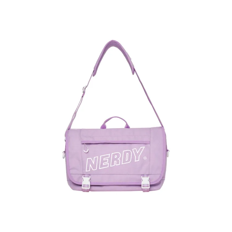 NERDY Polyester Messenger Bag, Shoulder Bag, Crossbody Bag, Handbag Regular Women's Light Purple-0