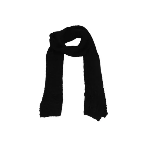 SAINT LAURENT Knit Scarves Women's Black