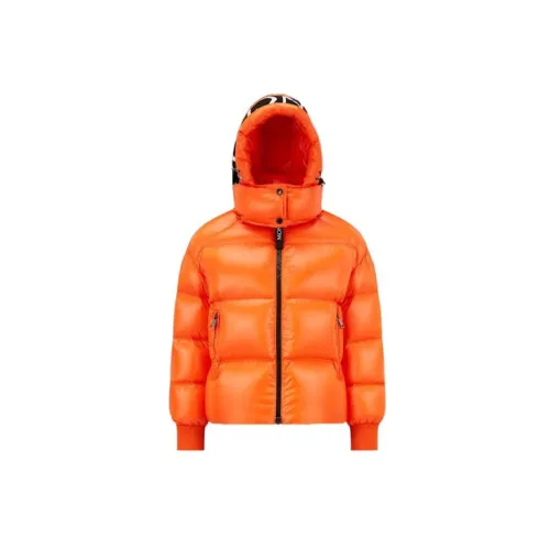 Moncler Down Jackets Women's Bright Orange