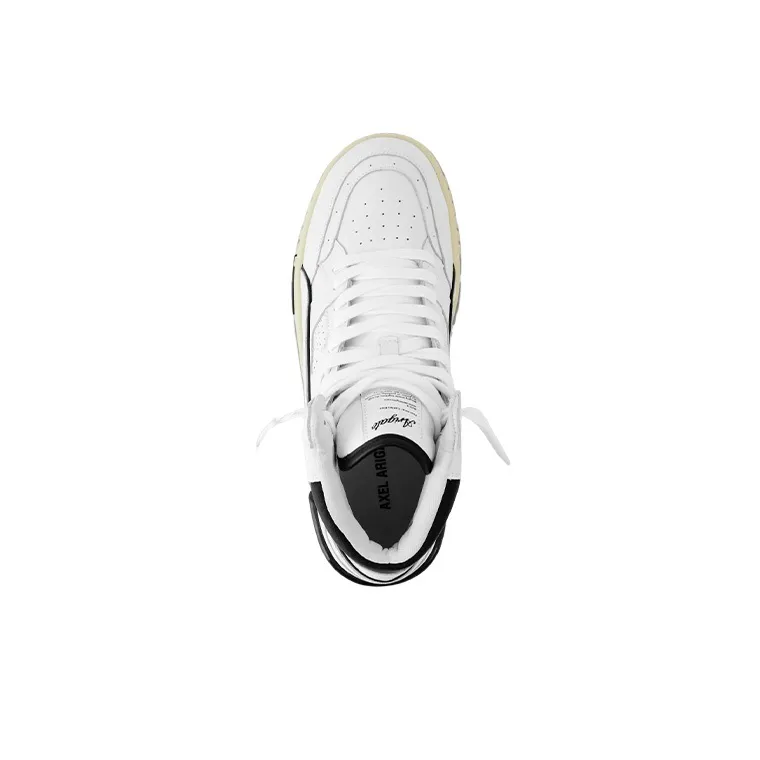 Axel Arigato Area Hi High Top Stylish Skateboarding Shoes Women's White Black-3