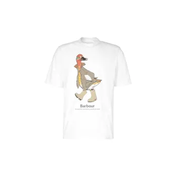Noah X BARBOUR T-Shirts Unisex White