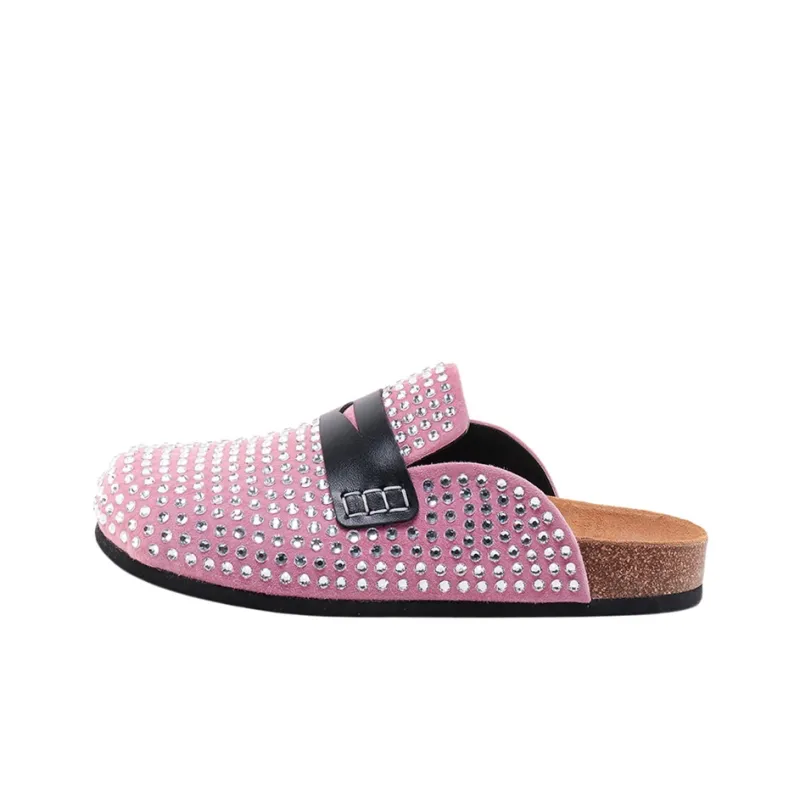 JW Anderson Crystal-embellished Slip-on Mules-0
