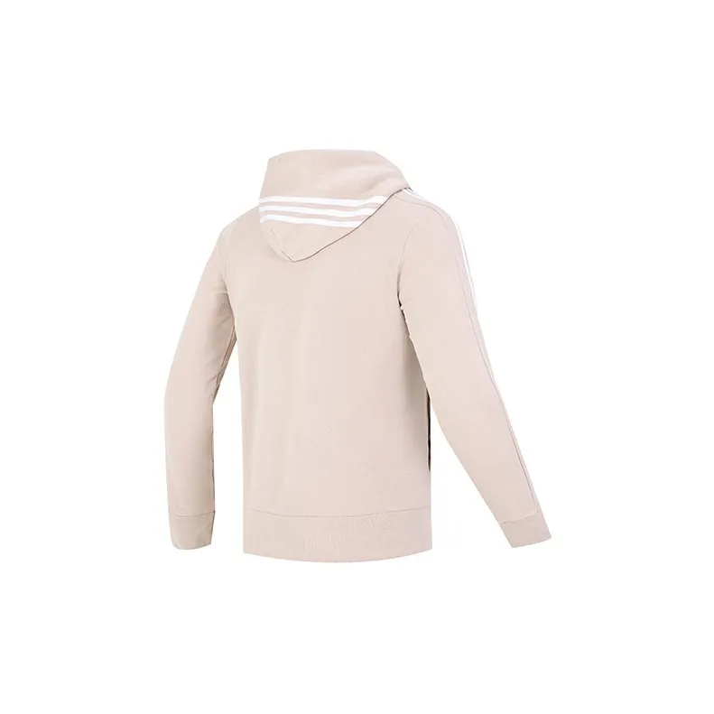 Adidas Essentials French Terry 3 Stripes Full Zip Hoodie-1