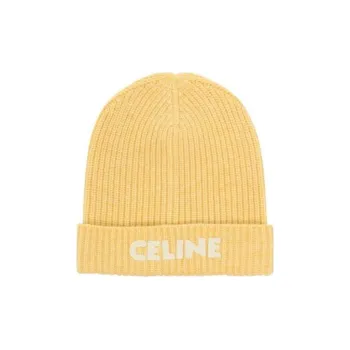 CELINE Beanies Women's Yellow