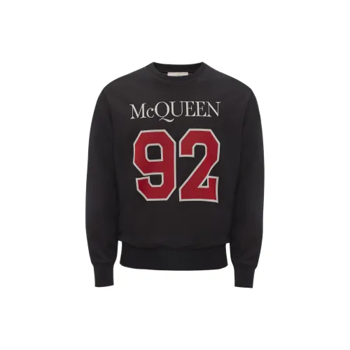 Alexander McQueen Sweatshirts Men Black