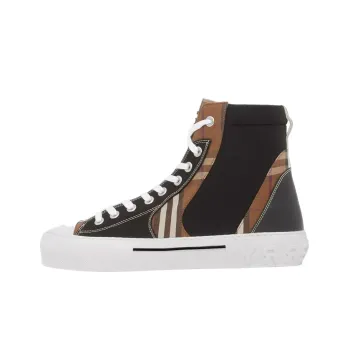 Burberry Vintage Check Lace up Sneakers