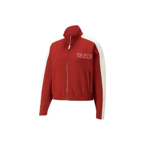 Vogue X PUMA T7 Jackets Women's Red