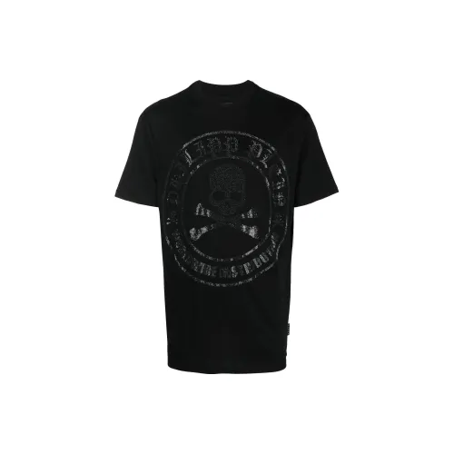 PHILIPP PLEIN Skull & Bones Bomber Jacket