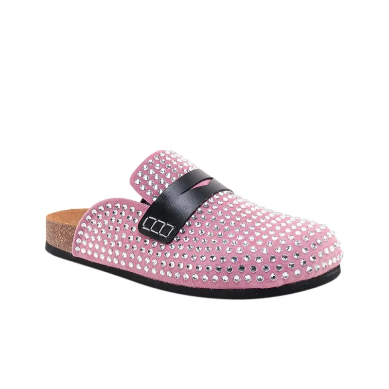 JW Anderson Crystal-embellished Slip-on Mules-1