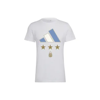 adidas Argentina Winner Sport Short Sleeve Tee White