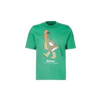 Noah X BARBOUR T-Shirts Unisex Dark Green