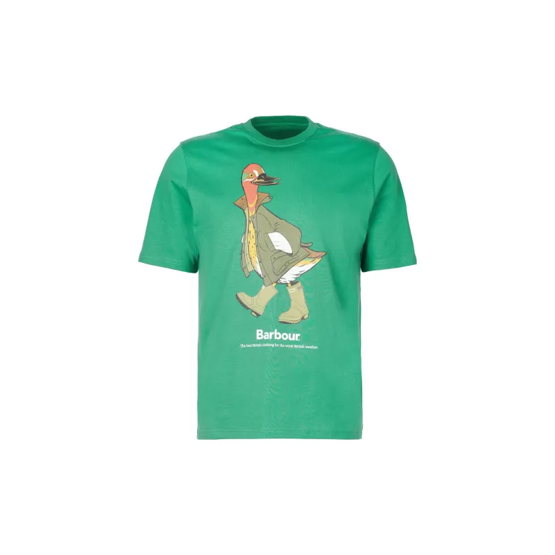Noah X BARBOUR T-Shirts Unisex Dark Green-0