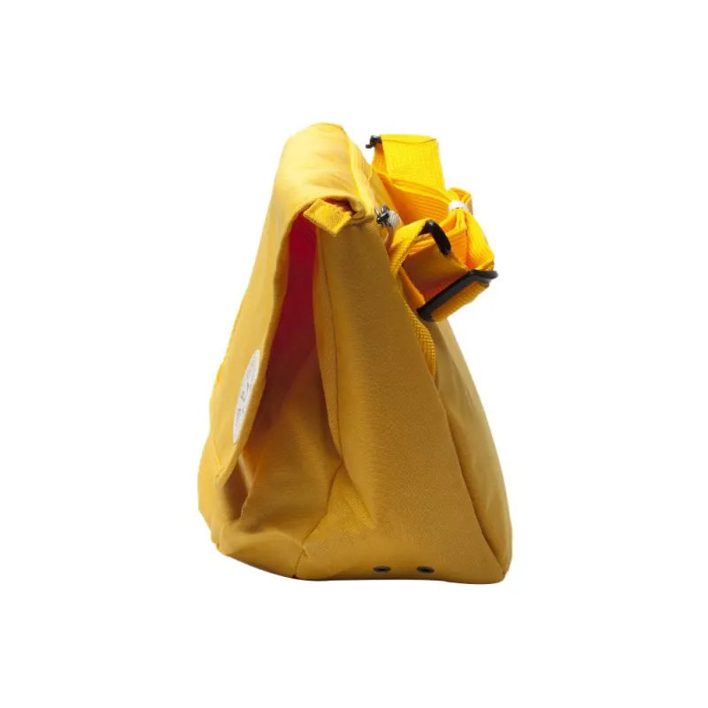 Converse Canvas Messenger Bag, Crossbody Bag, Shoulder Bag Unisex Yellow-2