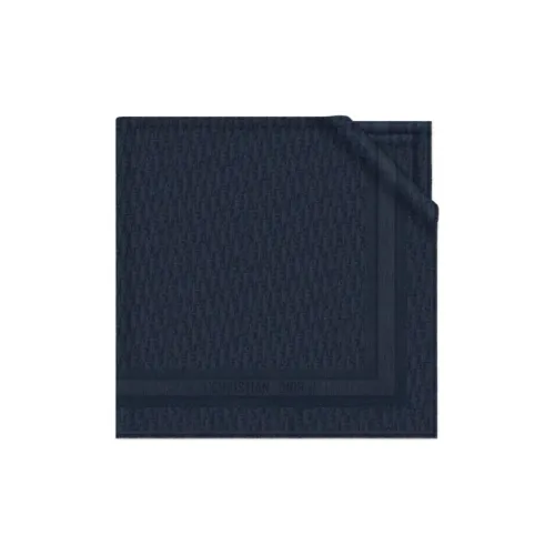 DIOR Knit Scarves Women's Dark Blue