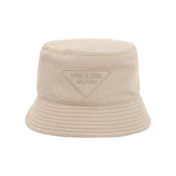 PRADA Bucket Hats Men Khaki