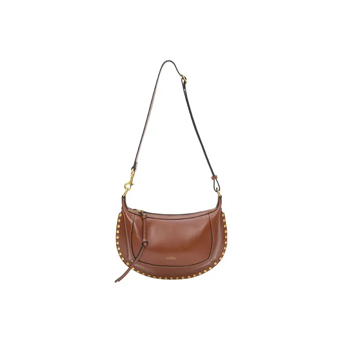 ISABEL MARANT Oskan Moon Zipped Shoulder Bag-1